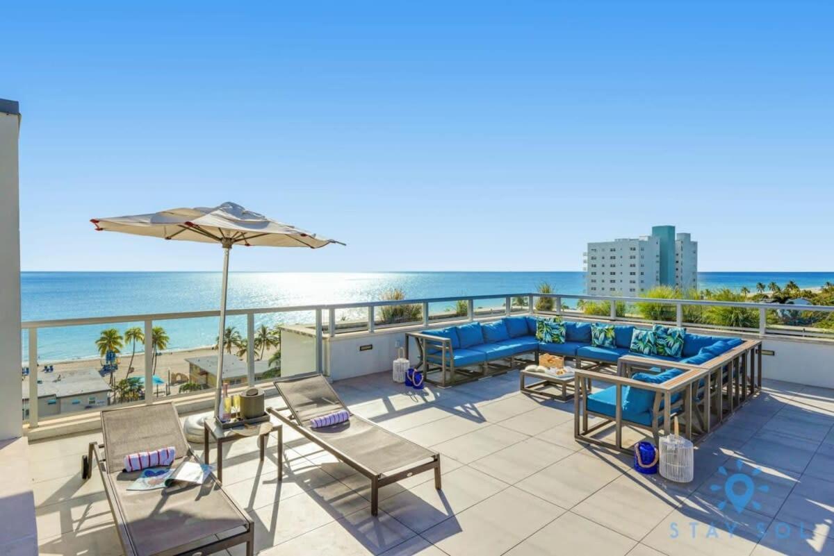 Rooftop Pool - Balcony - Hollywood Beach Broad - Walk Exterior photo