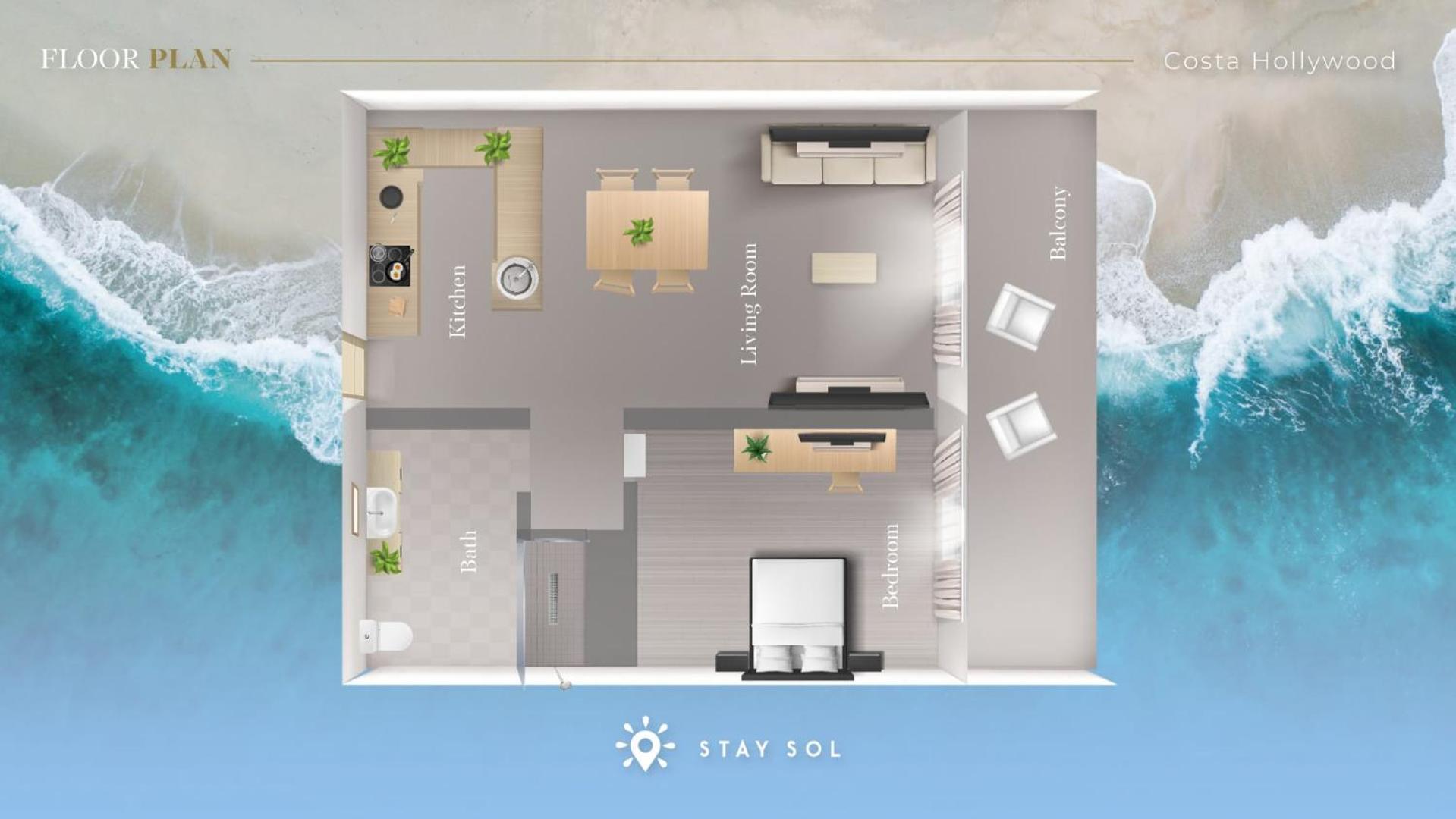 Rooftop Pool - Balcony - Hollywood Beach Broad - Walk Exterior photo